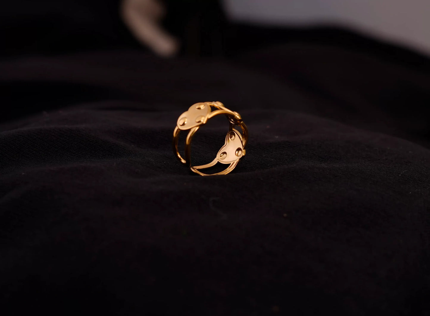 Smara Heart Adjustable Ring