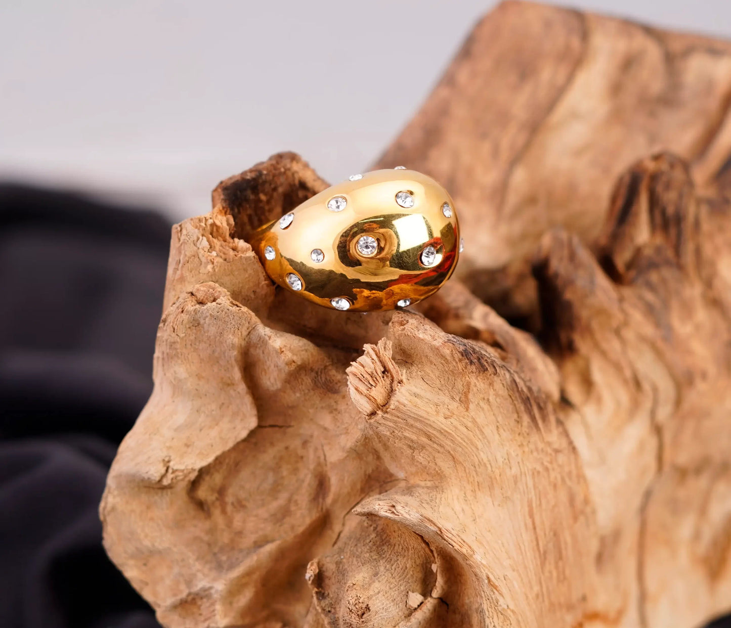 Smara Diamond Adjustable Ring