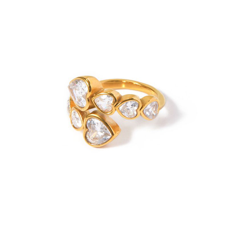 Smara Queen of Hearts Adjustable Ring