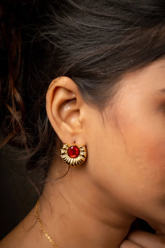 Smara Monumental Stud Earrings