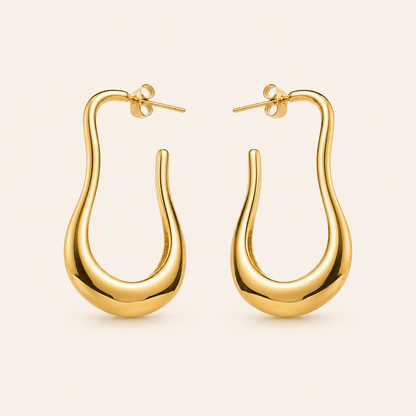 Smara Irregular U-Shaped Earrings