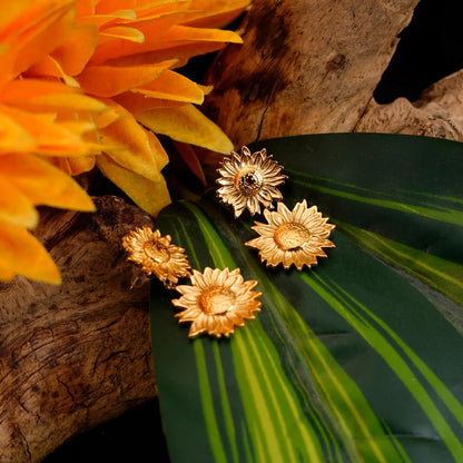 Smara Sunflower Earrings