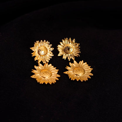 Smara Sunflower Earrings