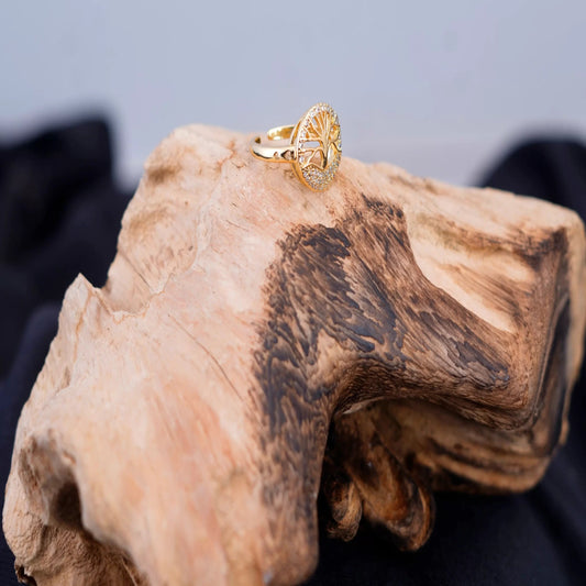 Smara Tree of Life Adjustable Ring
