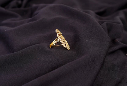Smara Hollow Wings Adjustable Ring
