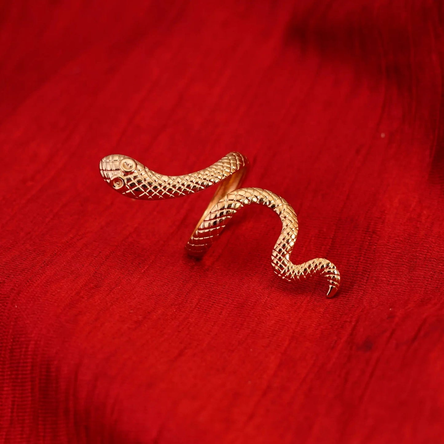 Smara Snake Adjustable Ring