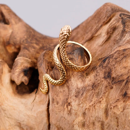 Smara Snake Adjustable Ring