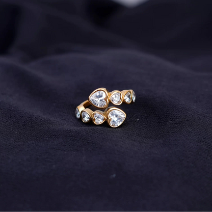 Smara Queen of Hearts Adjustable Ring