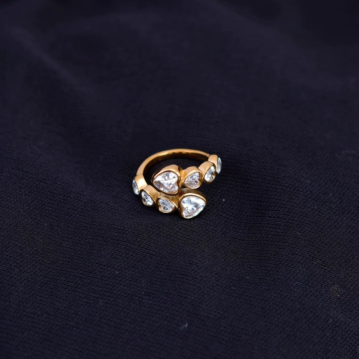 Smara Queen of Hearts Adjustable Ring