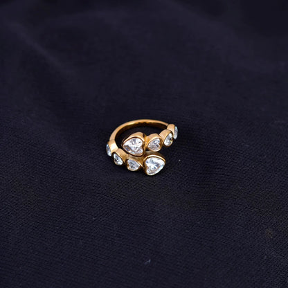 Smara Queen of Hearts Adjustable Ring