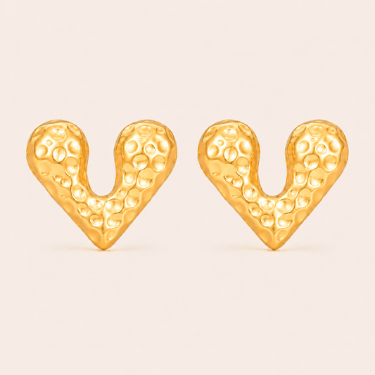 Smara Love Textured Earrings