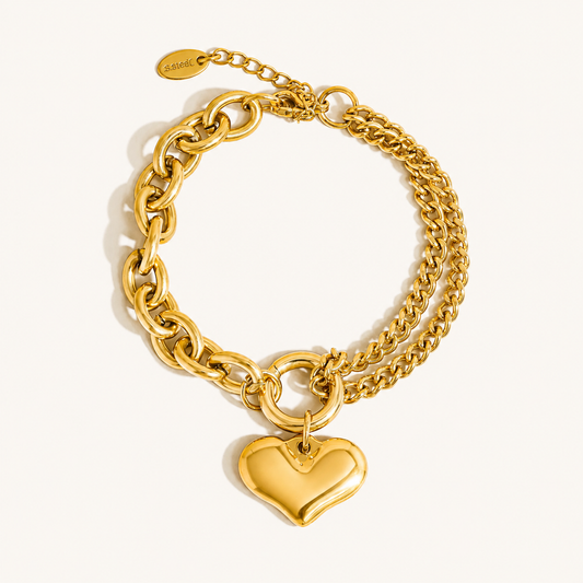 Smara 18K Gold Plated Taurus Zodiac Bracelet