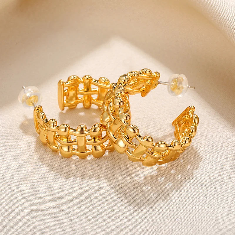 Smara Vintage half-hoop earrings