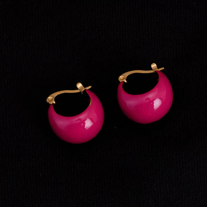 Smara weightless dripping round earrings