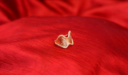Smara Crinkly Adjustable Ring