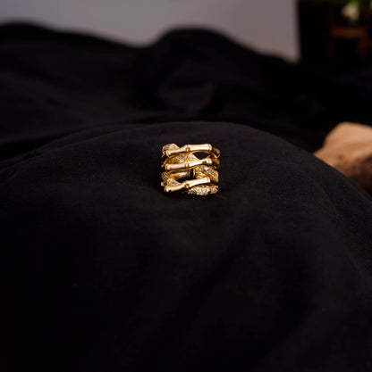 Smara Exquisite Bone Adjustable Ring