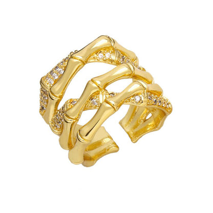 Smara Exquisite Bone Adjustable Ring