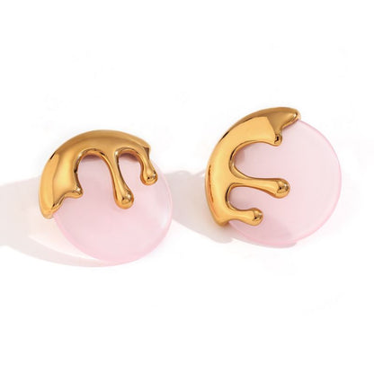 Smara Liquid Stud Earrings