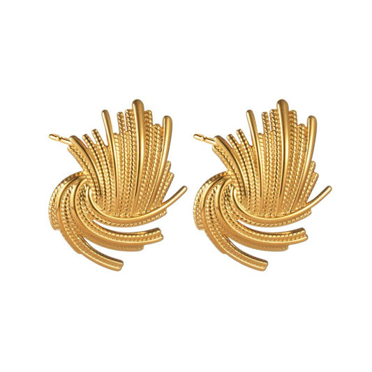 Smara Firework Braded Earrings