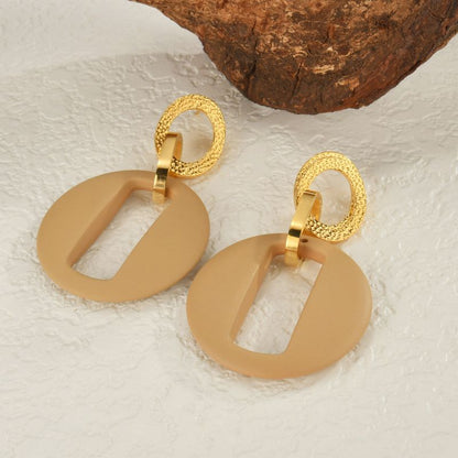 Smara Round Dangler Earrings
