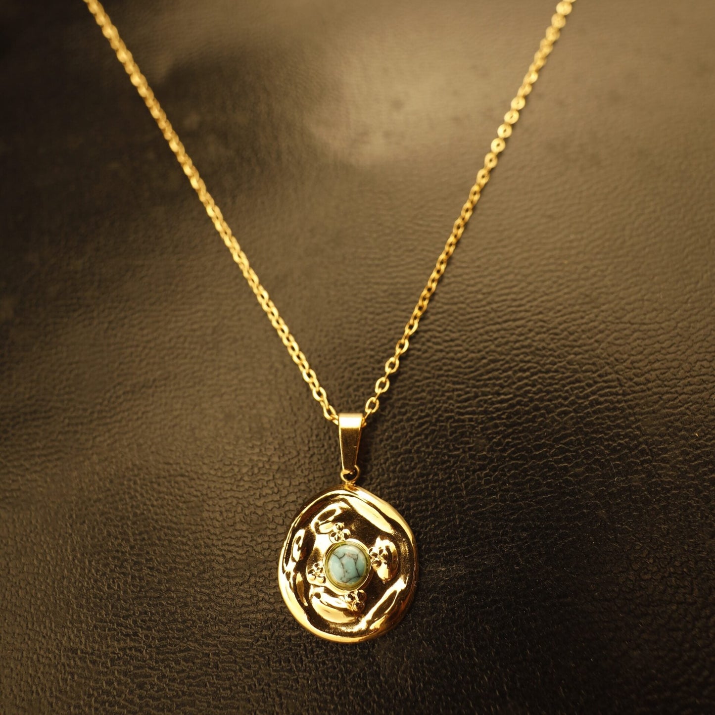 Smara Turquoise Charm Pendant