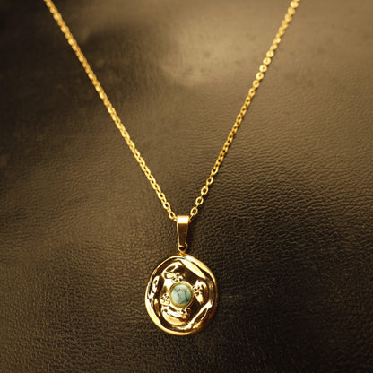Smara Turquoise Charm Pendant