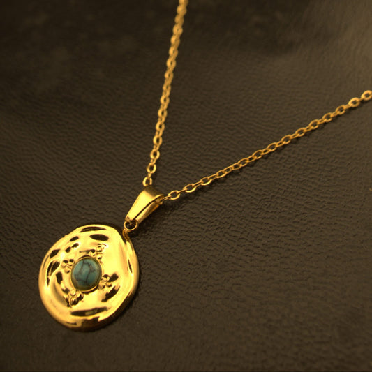 Smara Turquoise Charm Pendant