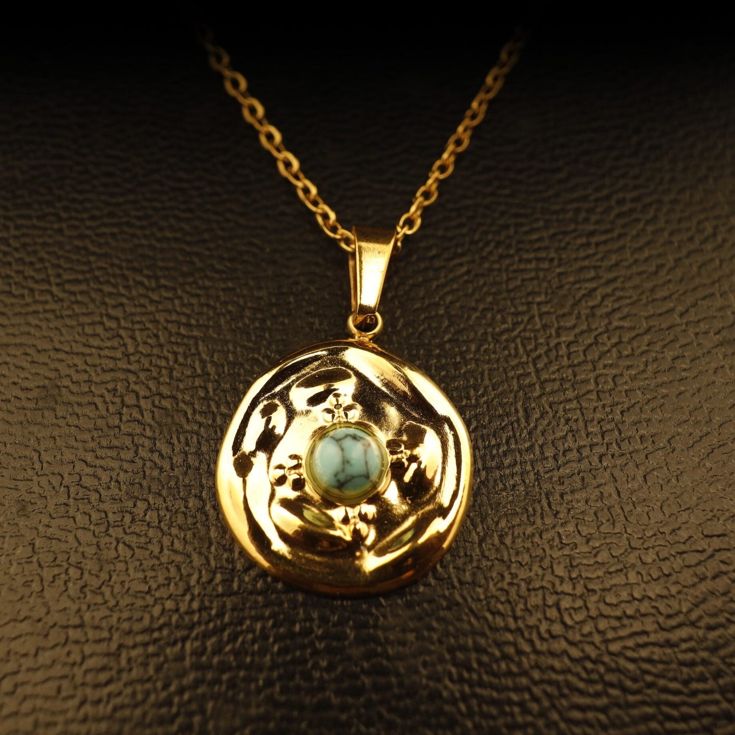Smara Turquoise Charm Pendant