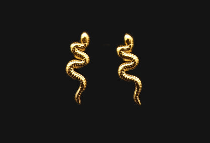 Smara 18k gold plated Snakelet Necklace