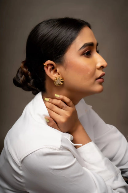 Smara Disc Earrings