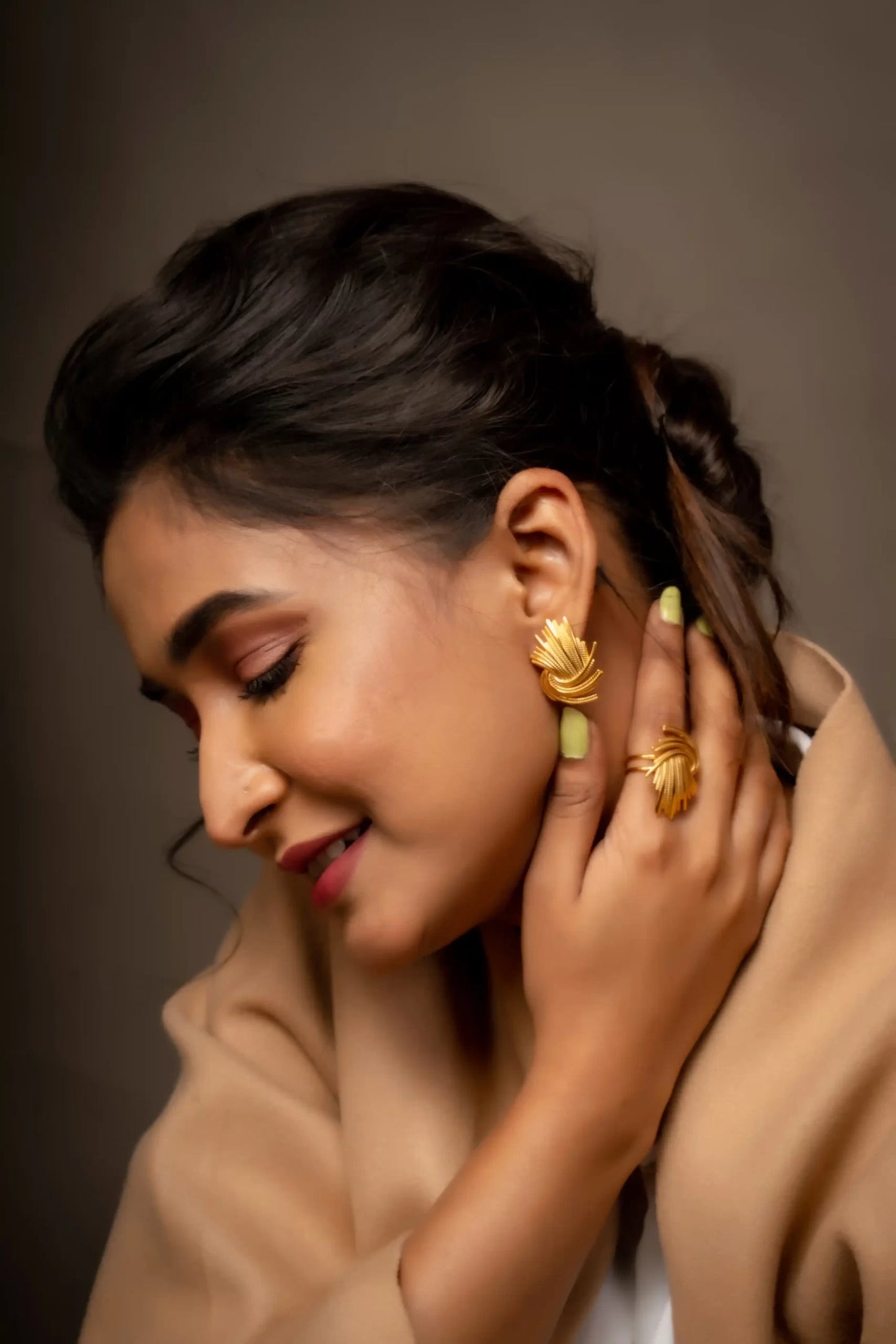 Smara Firework Braded Earrings