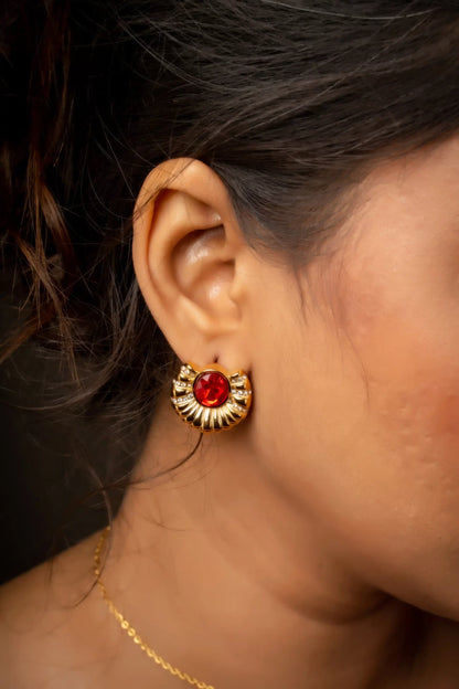 Smara Monumental Stud Earrings