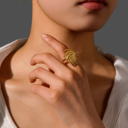 Smara Firework Adjustable Ring