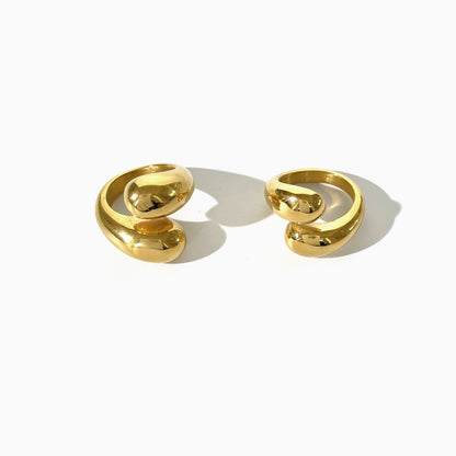 Smara Crossfold Adjustable Ring