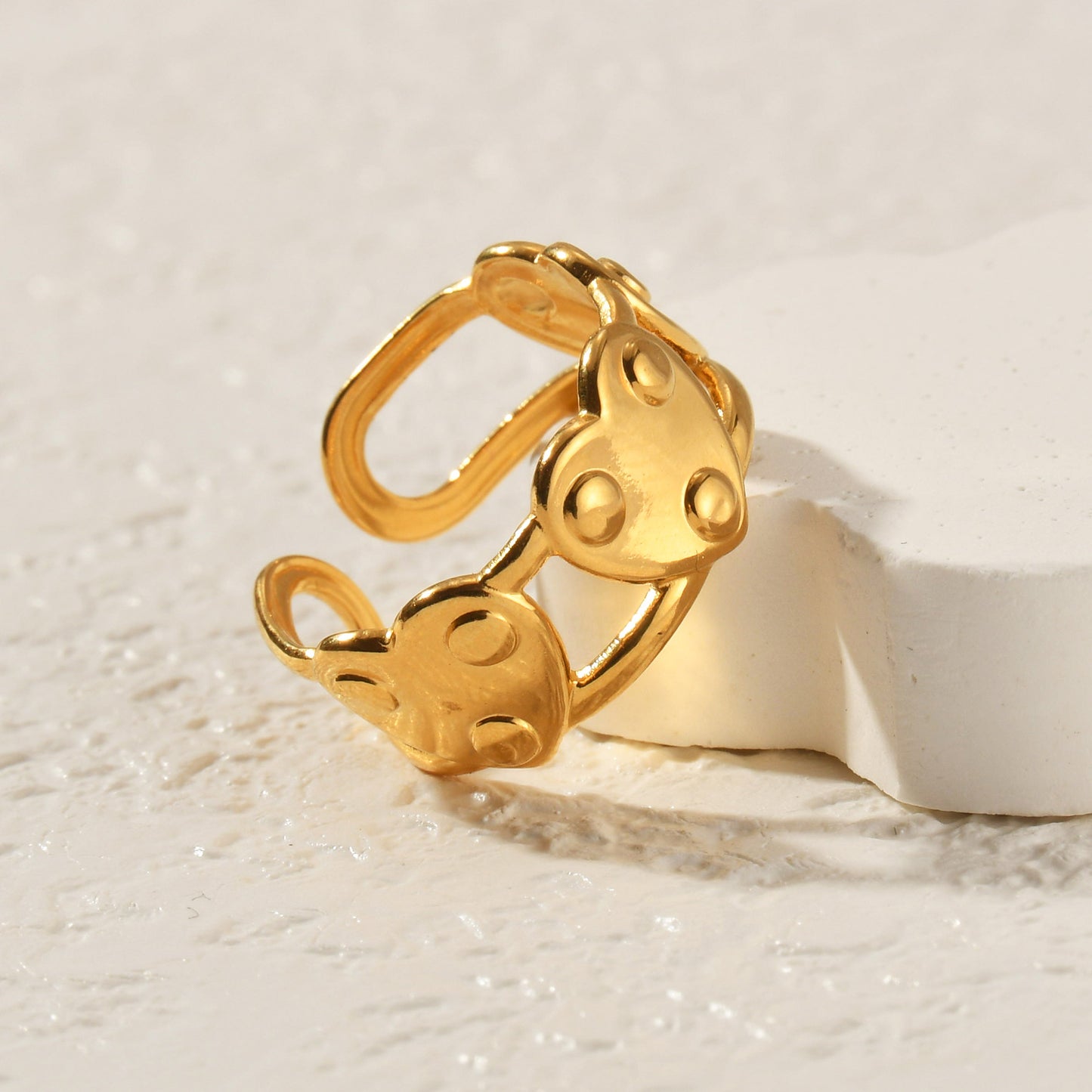 Smara Heart Adjustable Ring
