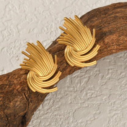 Smara Firework Braded Earrings