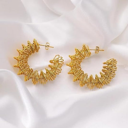 Smara Party Curvy Earrings