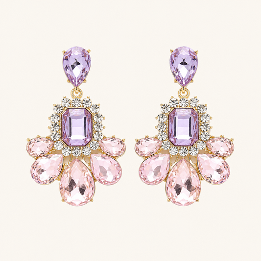 Smara Sparkling Droplet Earrings