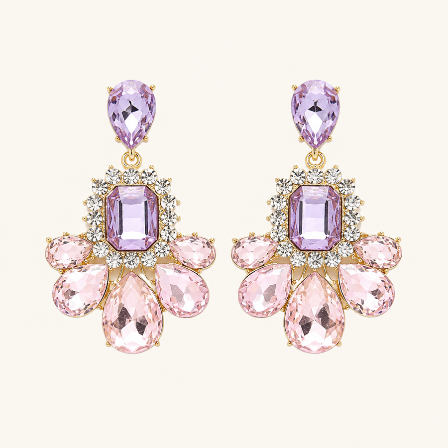 Smara Sparkling Droplet Earrings