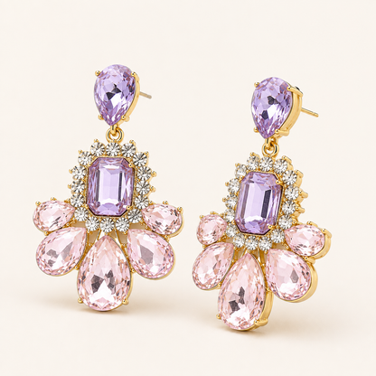 Smara Sparkling Droplet Earrings