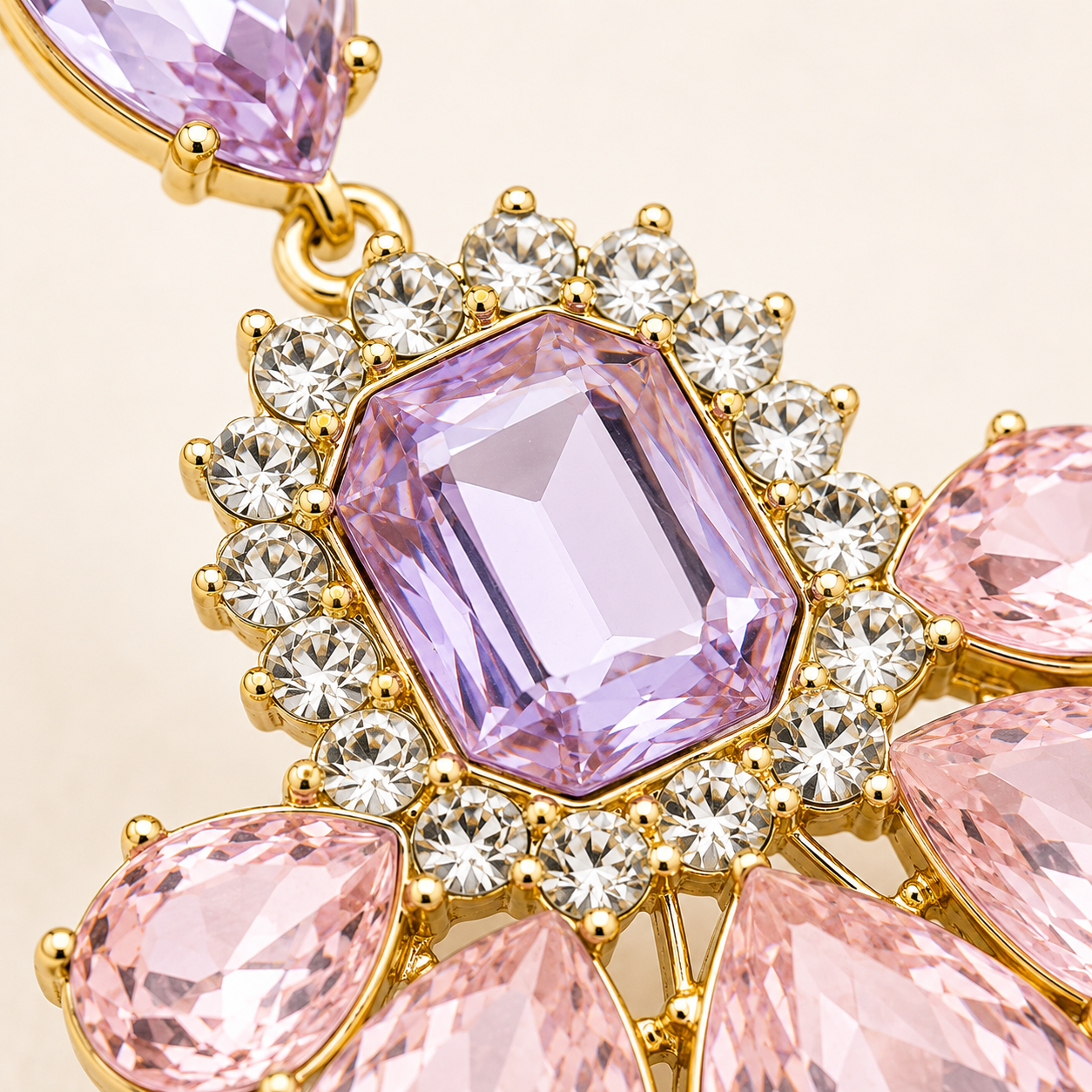 Smara Sparkling Droplet Earrings