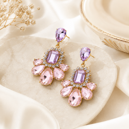 Smara Sparkling Droplet Earrings