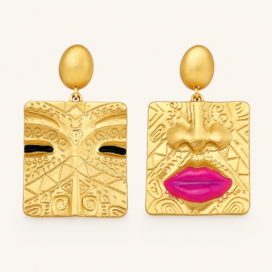Smara Egyptian art Earrings