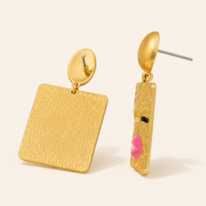Smara Egyptian art Earrings