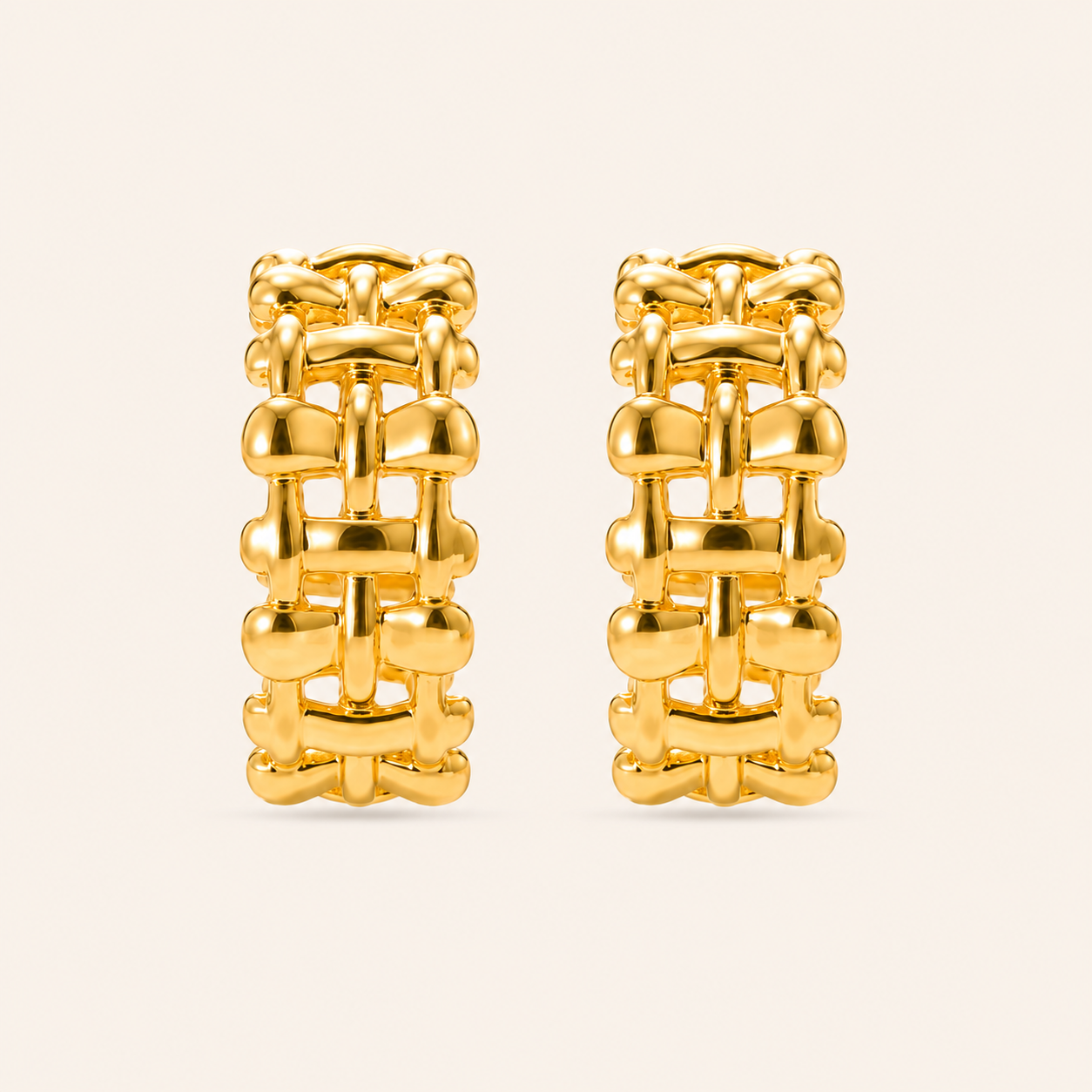 Smara Vintage half-hoop earrings