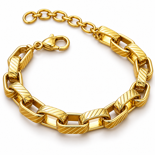Smara Golden Rasp Bracelet