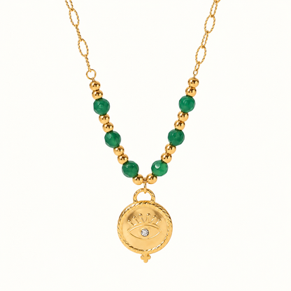 Smara Evil eye beaded Necklace