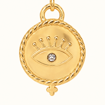 Smara Evil eye beaded Necklace