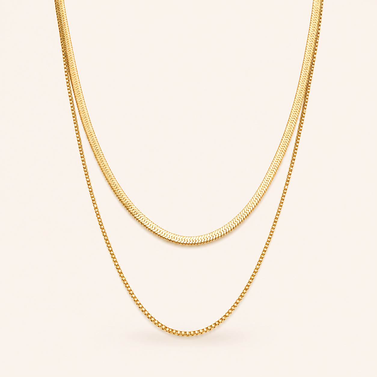 Smara Snake double layered Necklace
