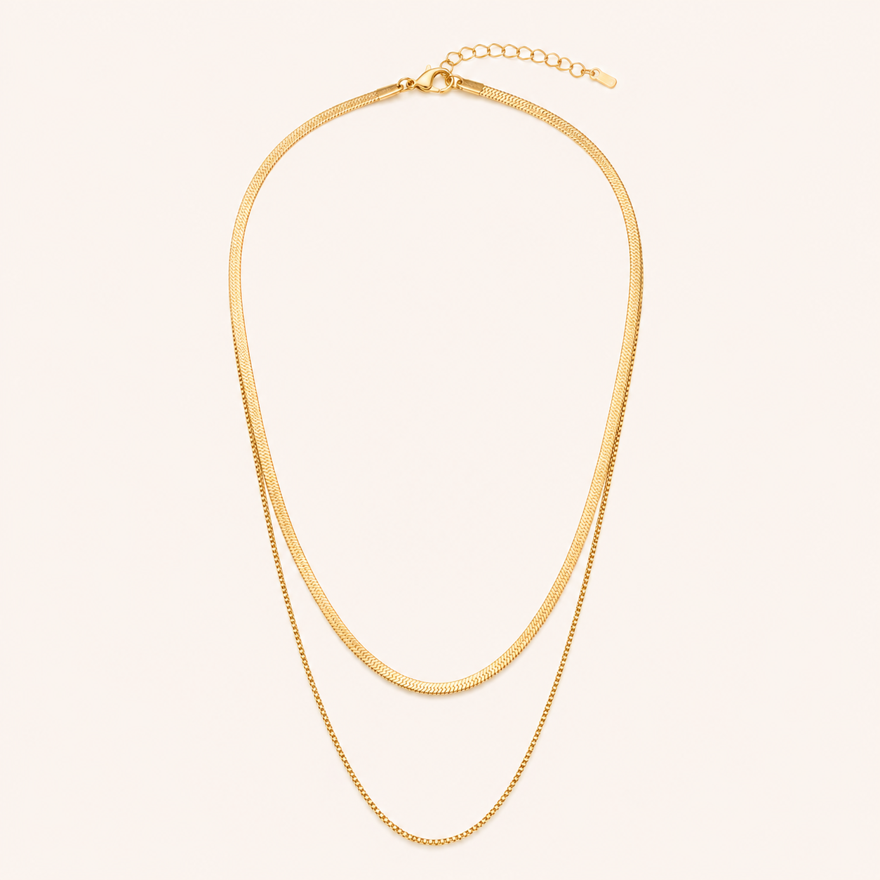 Smara Snake double layered Necklace